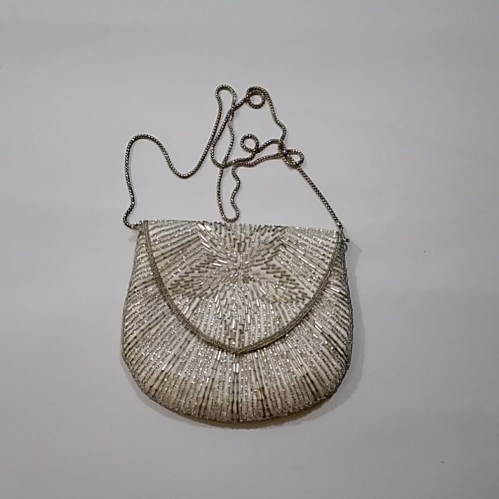 Vintage Melissa Sclusively For Fashion Bag Imports TM Mini Women Sequins Purse